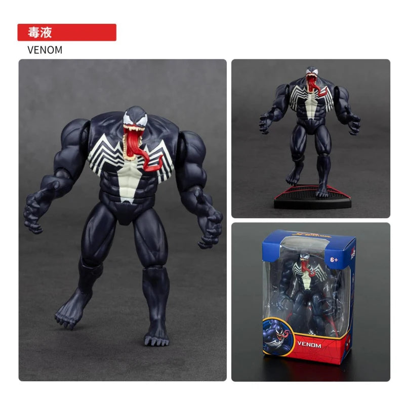 ZD Toys Avengers Legends Action Figures – Iron Man, Spider-Man, Thor, Captain America, Thanos, Hulk, War Machine Gift Set