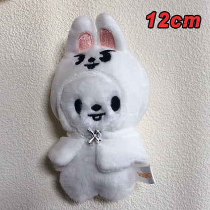 310style Skzoo Plush Pencil Case – Kawaii Kpop Stray Wolf Stuffed Animal Toy, Cartoon Plush Doll for Kids Gift