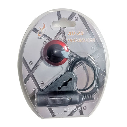 AD-35 Mini Piezo Pickup Transducer – Stick-On Sound Amplifier for Acoustic Guitar, Ukulele, Violin, Cello & Banjo