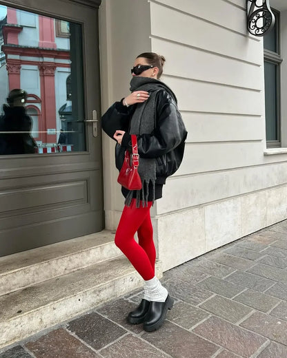 Talenza Women's Tights – Slim Stockings, Super Elastic Leggings, Large Size, Sexy Pantyhose for Spring, Autumn, Winter