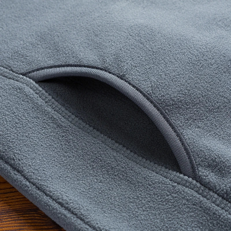 Men's Fleece Tactical Softshell Jacket - Thermal Windbreaker for Outdoor Sports, Tourism, and Mountain Activities