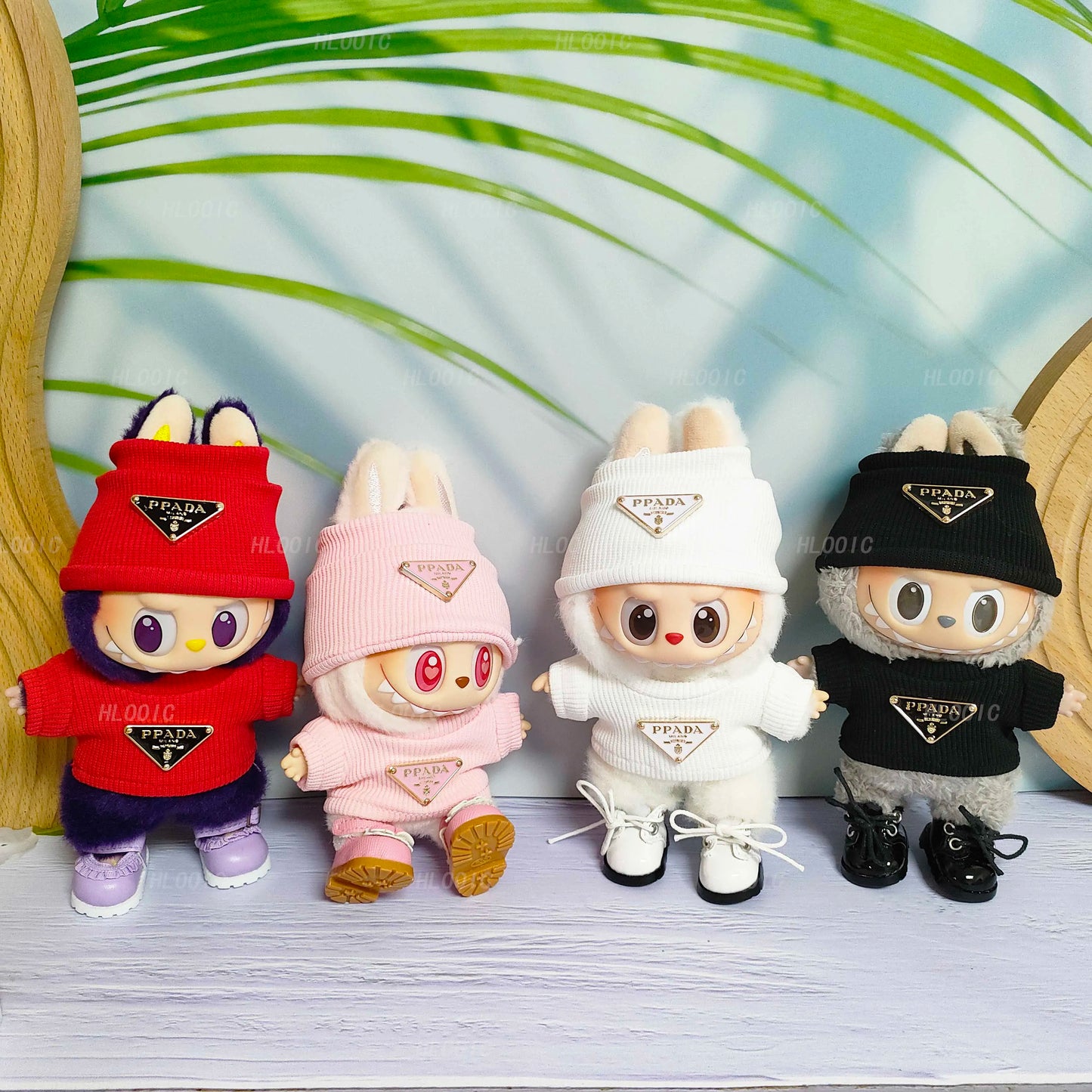 Labubu Clothes Suit for 15cm & 17cm Labubu V1/V2/V3 Dolls – Doll Accessories Outfit