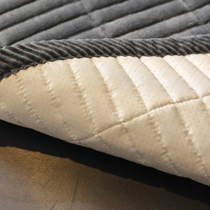 Flannel Sofa Cover - Thickened Non-Slip Couch Protector for Autumn & Winter