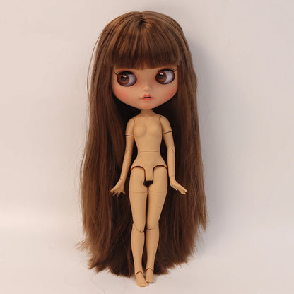 ICY DBS Blythe 1/6 BJD Doll – 30cm Tan Skin Matte Face Jointed Body, Anime Girl Toy Gift