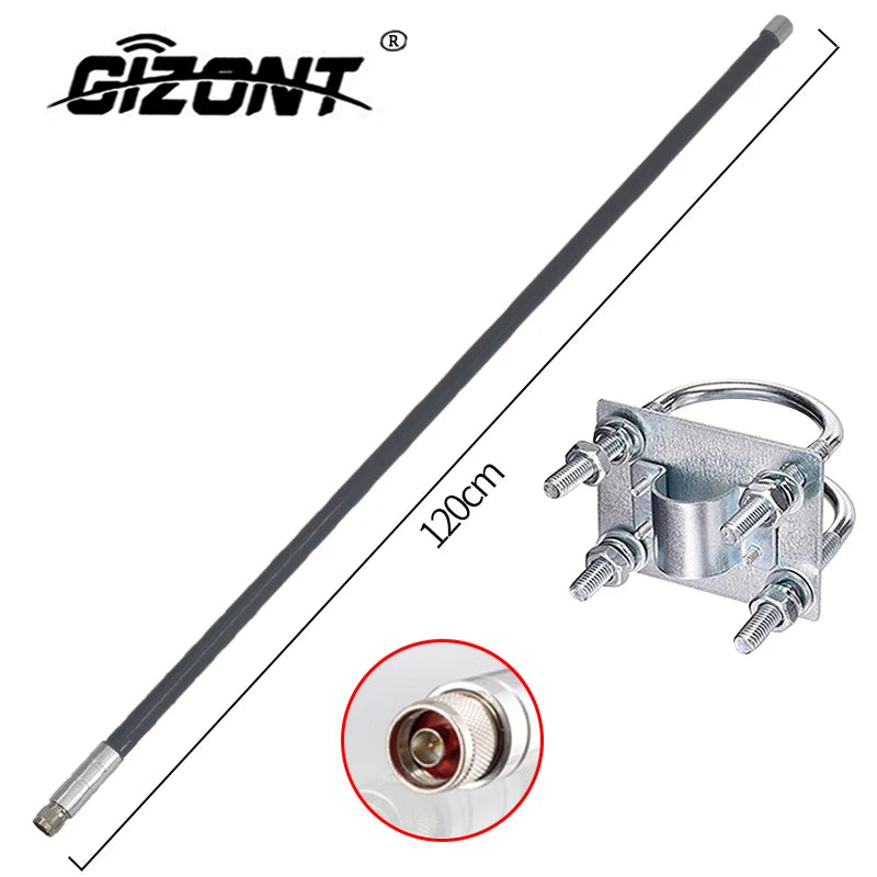 868MHz Fiberglass Omni Antenna – Outdoor Long-Range Antenna for Helium Bobcat Miner, Meshtastic, and LoRaWAN Hotspots