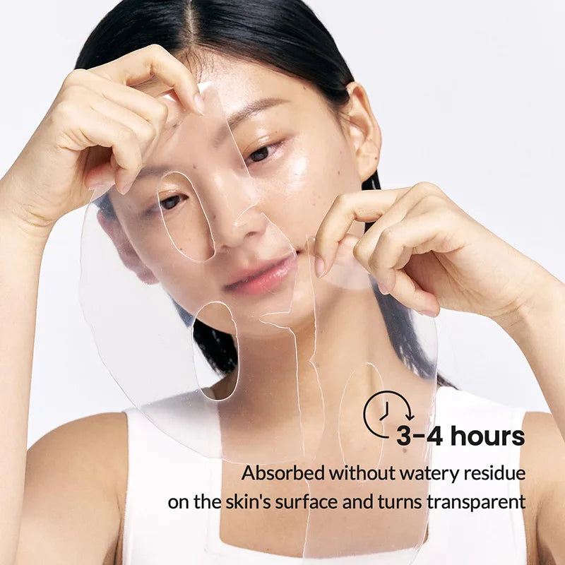 4Pcs/Box Bio-Collagen Absorbable Moisturizing Mask – Anti-Aging Night Mask for Firming, Nourishing & Brightening Skin Care