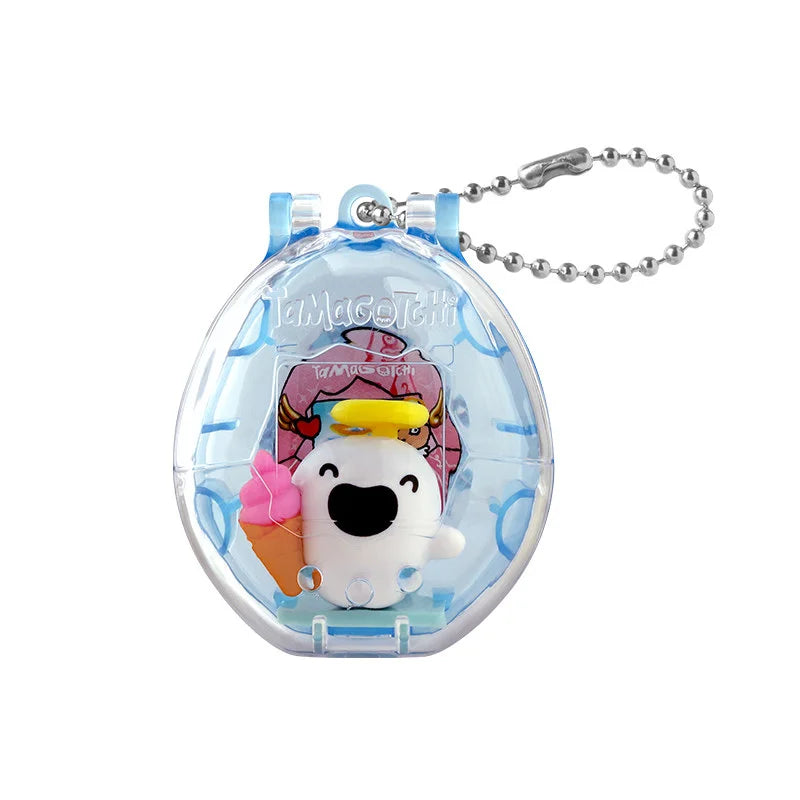 Bandai Tamagotchi Collectible Blind Box - V1–V4 and Paradise Mini Figure Pendants, Cute Bean Dolls and Character Toys