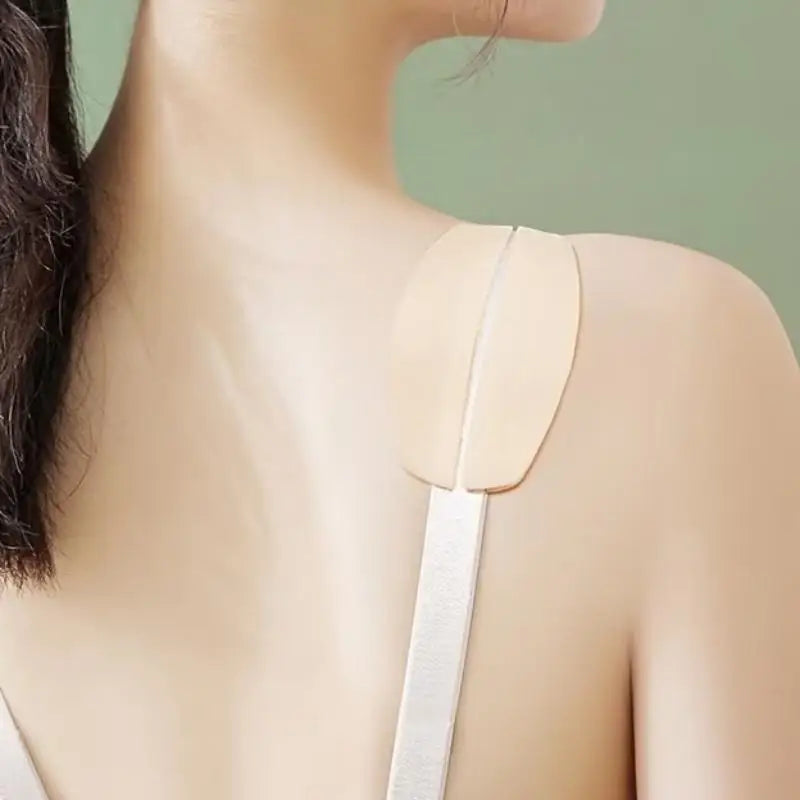 Silicone Bra Strap Cushions - Soft Non-Slip Shoulder Pads for Comfortable Bra Strap Support for Women