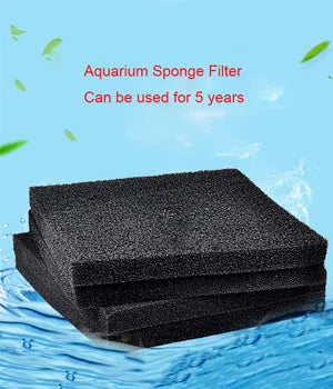 Super Thick Biochemical Aquarium Filter Cotton - Sponge Foam for Fish Tank, Bio Skimmer