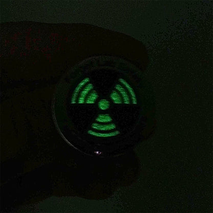 Science Enamel Pin — Glow-in-the-Dark Funny "Forget Lab Safety, I Want Superpowers" Lapel & Hat Pin