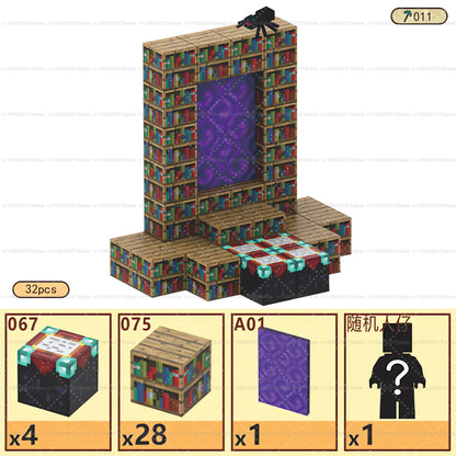 Magnetic Building Blocks Cube Set – STEM DIY Toy for Kids 3+, Boys & Girls, Sensory Model Gift