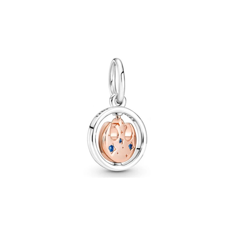 Fall New 925 Silver Plated MINISO Marvel Star Wars Rescuers Pendant Charm – Fits Original Pandora Bracelet, DIY Jewelry for Women