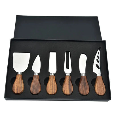 Leeseph Cheese Knives Set – Stainless Steel Cutlery for Charcuterie Boards, Kitchen Gadgets Collection
