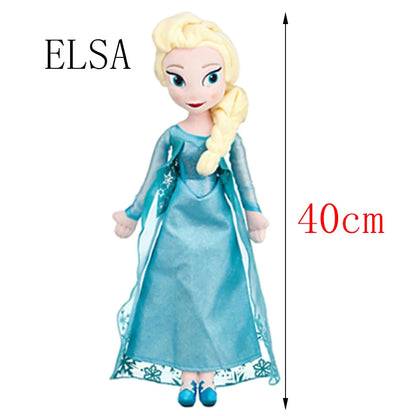 Disney Frozen Elsa, Anna & Friends Plush Toys – Olaf, Sven, Bruni Soft Dolls for Kids Christmas Gifts