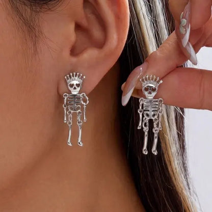 Funny Fly Stud Earrings - Realistic Insect Halloween & Party Jewelry for Women