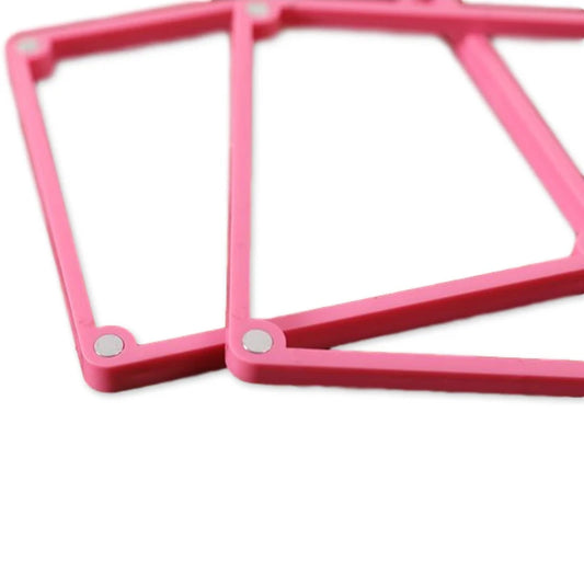 Magnetic Cookie Stencil Holder - Perfect for Fondant, Icing, and Biscuit Cookie Decorating - Stencil Fixing Frame and Silk Screen Holder Supplies