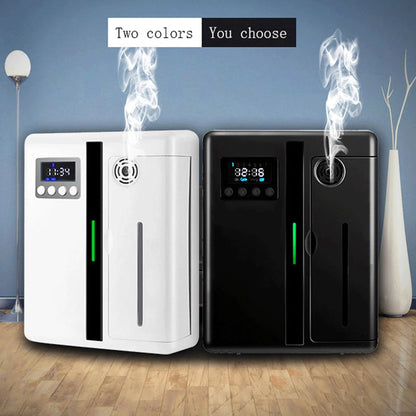 Wall-Mounted Aroma Diffuser - 160ML Scent Machine with Fan for Large Area Hotel Lobby and Home Fragrance