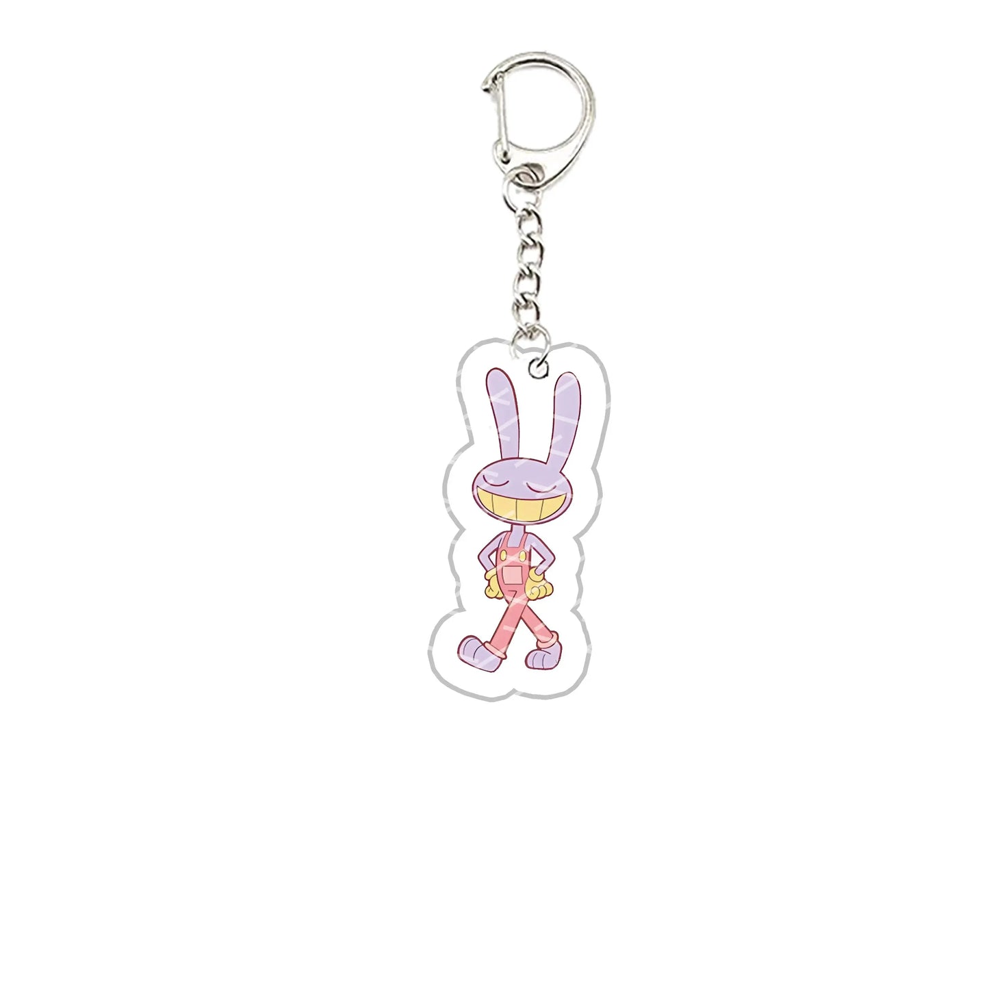 The Amazing Digital Circus Acrylic Keychain – Pomni, Jax, Ragatha, Gangle & Kinger Fan Gift Keyring for Bags & Accessories