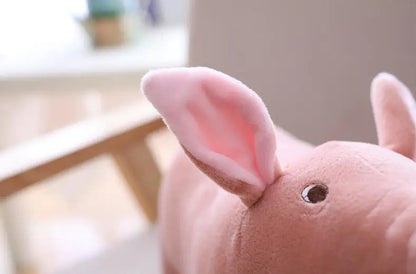 25cm Lifelike Cartoon Pig Plush Toy — Soft Stuffed Animal Doll, Kawaii Birthday Gift for Girls