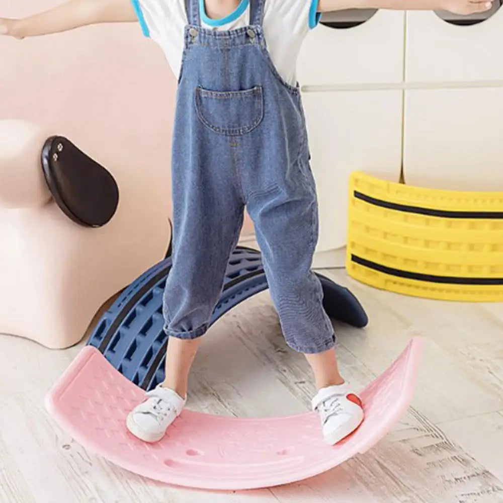 New Twisting Balance Board for Kids - Non-Slip Wobble Training Toy for Boys & Girls