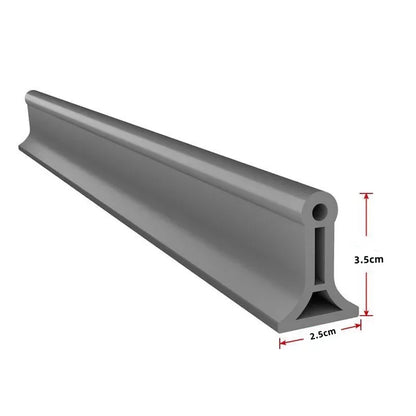 Bendable Silicone Water Retaining Strip - Bathroom Shower Barrier for Kitchen and Wet-Dry Separation