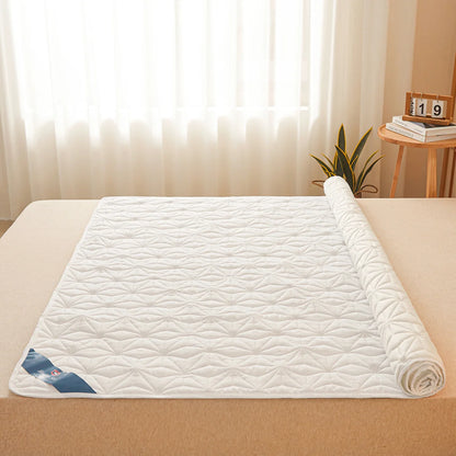 Waterproof Mattress Protector — Breathable, Noiseless Cover Pad with 4 Elastic Corners, Fits Up to 40cm Deep