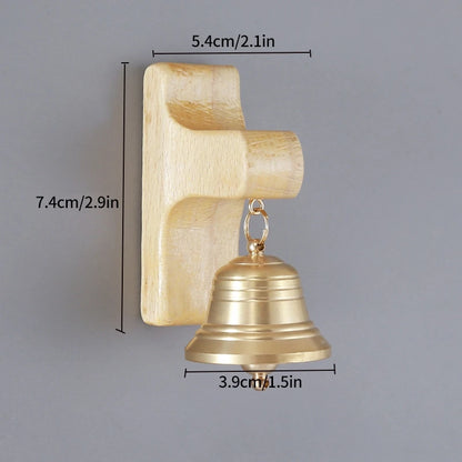 Wooden  Wind Chime Door Bell – Home & Room Decor, Front Door Reminder Bell