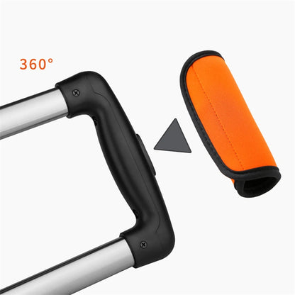 Neoprene Luggage Handle Wrap - Comfortable Grip Identifier and Protective Cover for Suitcase and Stroller
