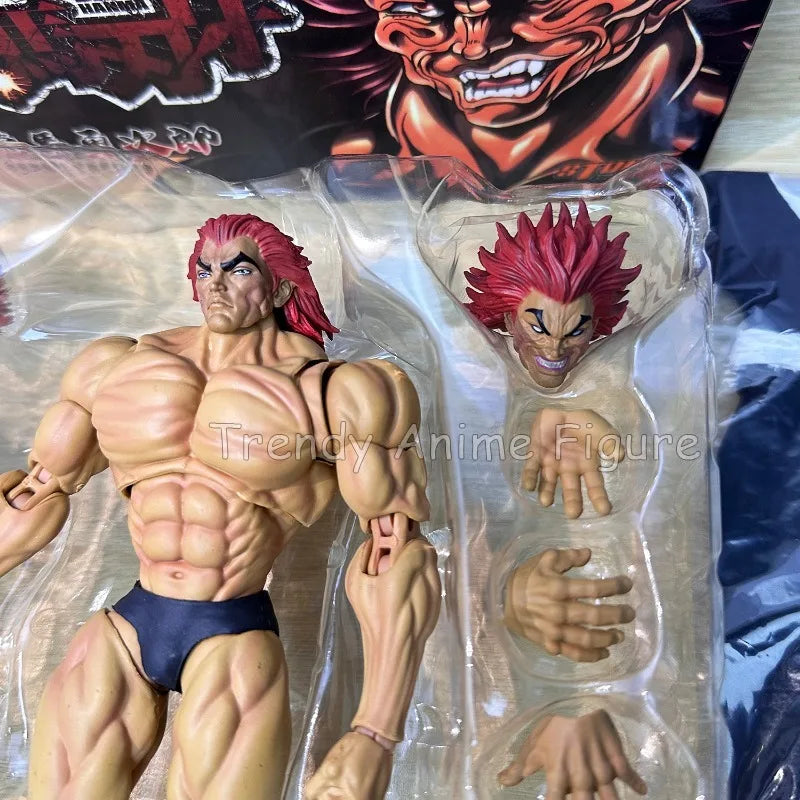 ST Baki Hanma Son of Ogre Action Figure — Yuujiro Hanma PVC Movable Anime Model Toy