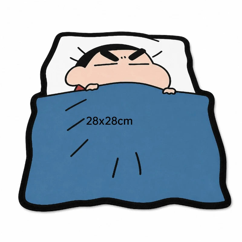 Crayon Shinchan Mouse Pad - Cute Anime Desk Mat with Soft Surface & Non-Slip Base