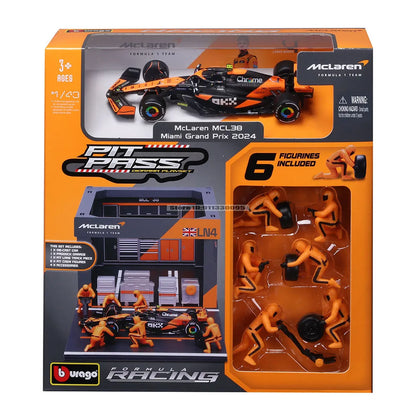Bburago 1:43 2024 F1 Ferrari SF24 & RB20 Alloy Die-Cast Car Model – Luxury DIY Toy Series