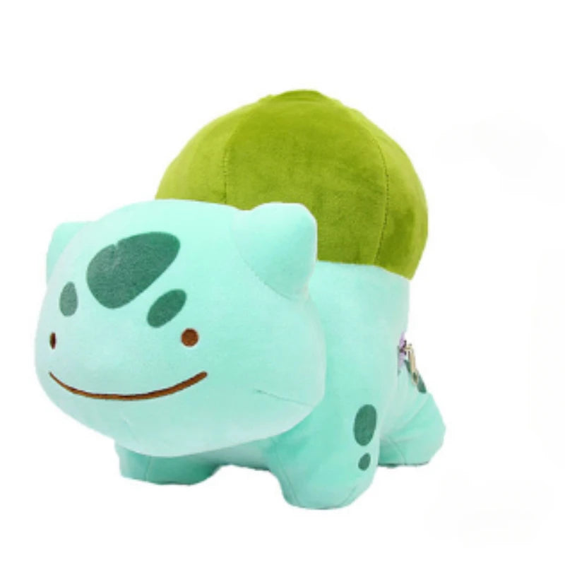 20cm Pokemon Reversible Plush Pillow – Ditto to Bulbasaur Transforming Cartoon Doll Cushion for Kids