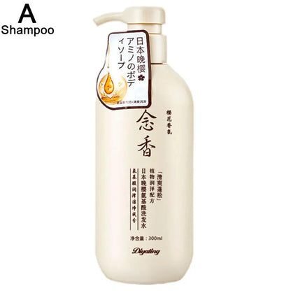Fragrant Japanese Amino Acid Shampoo & Conditioner - Hair Care, Body Wash, and Skin Care Lotion