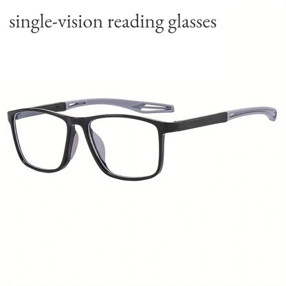 TR90 Photochromic Blue Light Reading Glasses – Ultralight Sports Eyewear for Men & Women, +1.0 to +4.0 Farsighted Lenses