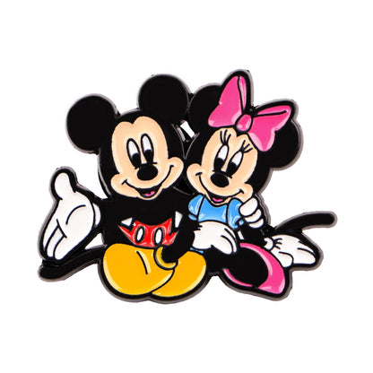 Cartoon Movie Enamel Lapel Pins — Lion, Cat & Duck Brooches for Backpacks, Clothes, DIY Metal Badge Jewelry Accessories