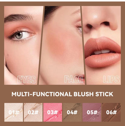Face Pearl Stone Highlighter Stick – Long-Lasting Contour & Brightening Cheek Illuminator Makeup