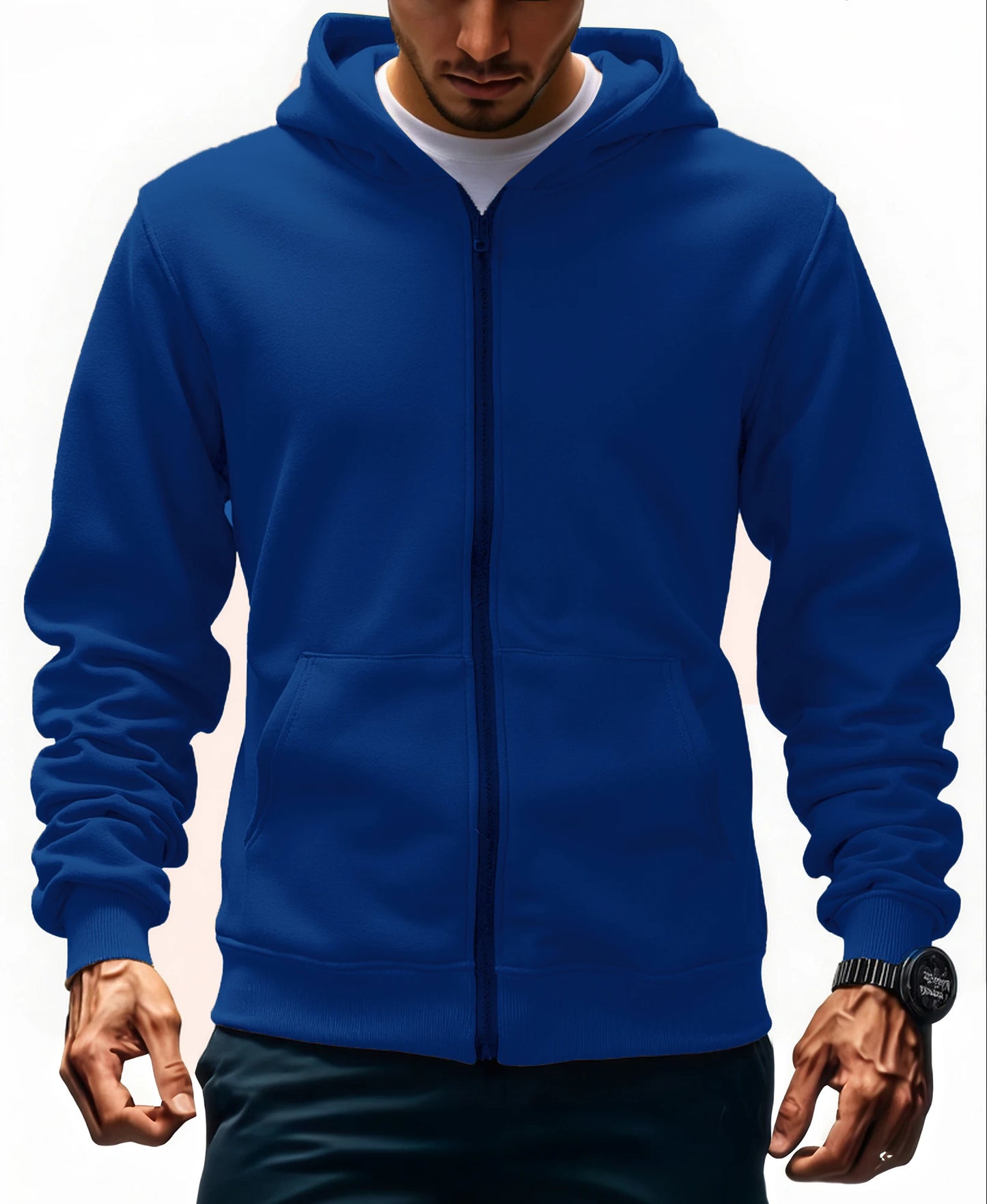 Autumn/Winter Loose Cotton Hoodie – Unisex Casual American Fashion Backpack Style