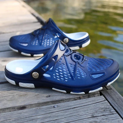 MAEDEF Men’s Summer Slippers – Anti-Slip, Wear-Resistant Comfortable Beach & Home Sandals