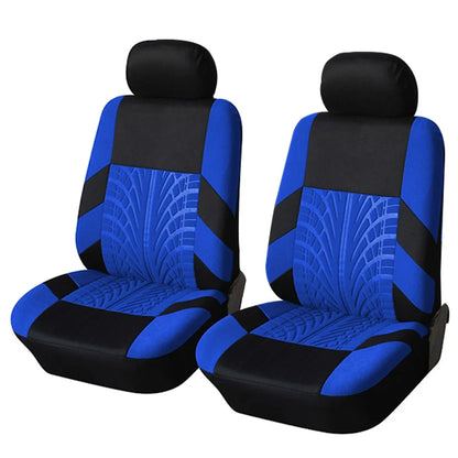 Customizable Four Seasons Universal Polyester Full Set Car Seat Covers – All-Season Automotive Interior Protection for Cars, SUVs & Vans