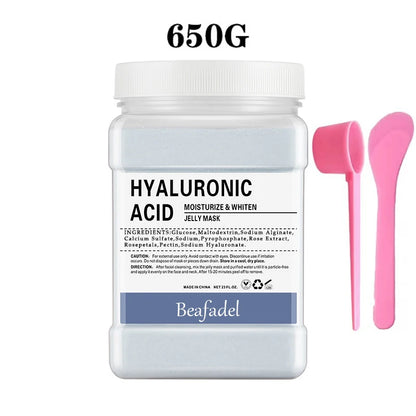 650g Rose Jelly Peel-Off Facial Mask Powder – Collagen Hydroplastic Crystal Skin Care Mask for Face Treatment