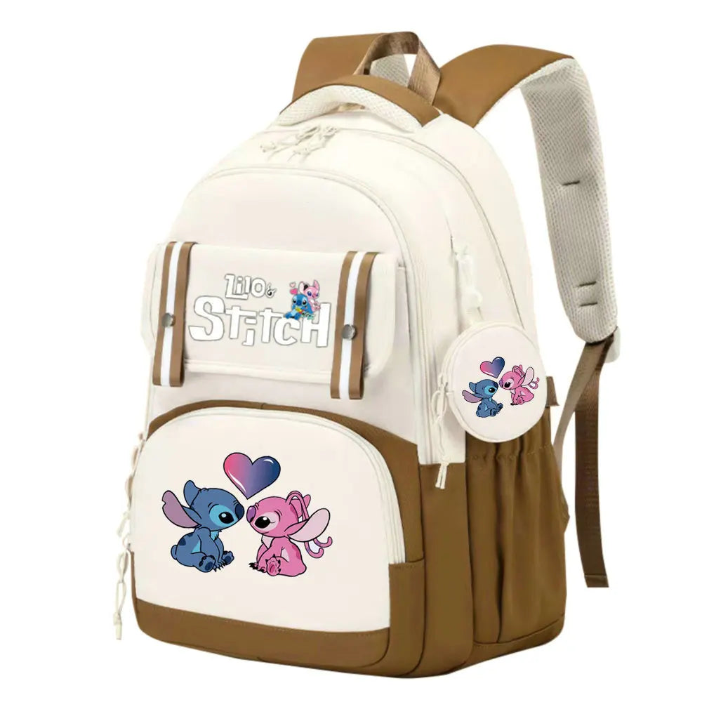 Lilo & Stitch Backpack for Girls – Waterproof School Travel Bookbag for Teens & Women