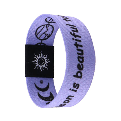 Starry Sky Stretch Bracelet - Sunflower Flexible Wristband Cuff for Sports & Casual Style Gifts