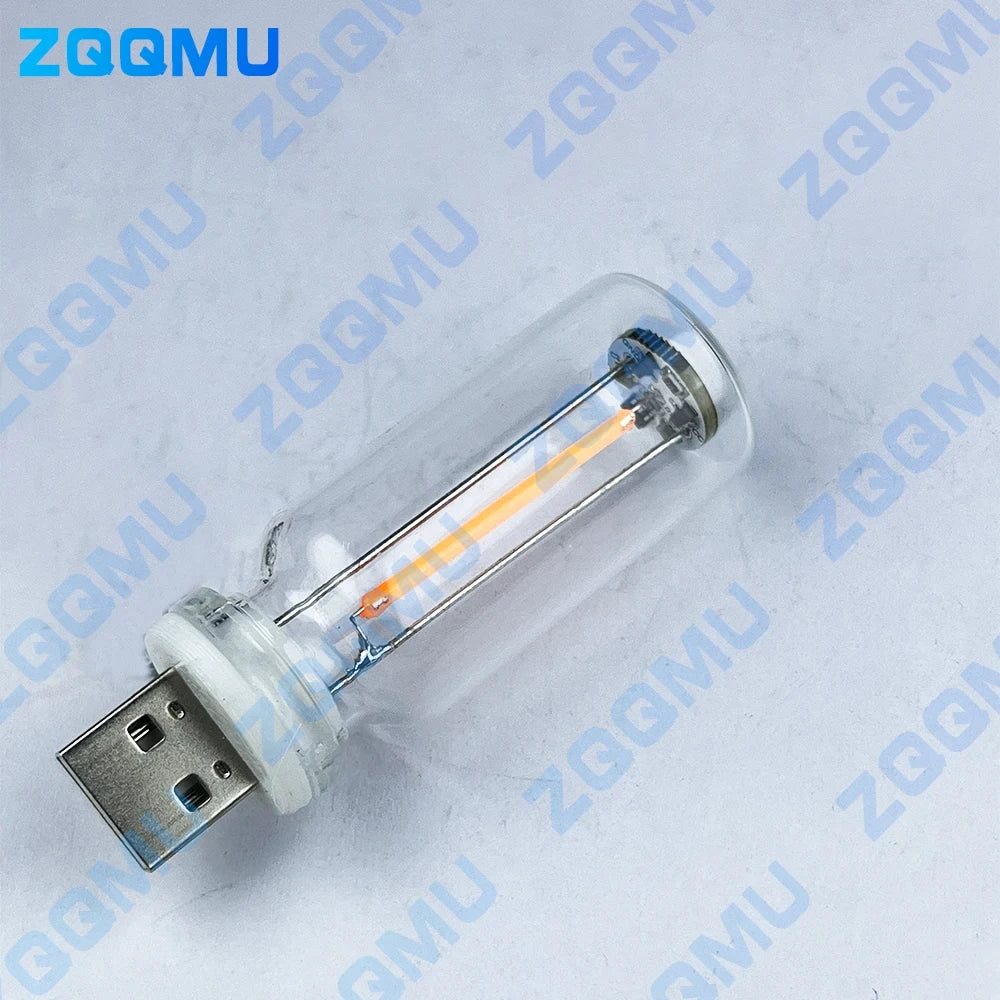 USB Touch Control LED Night Light - Edison Bulb Filament Lamp, Atmosphere Light for Bedroom Decoration