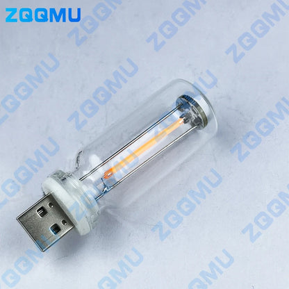 USB Touch Control LED Night Light - Edison Bulb Filament Lamp, Atmosphere Light for Bedroom Decoration