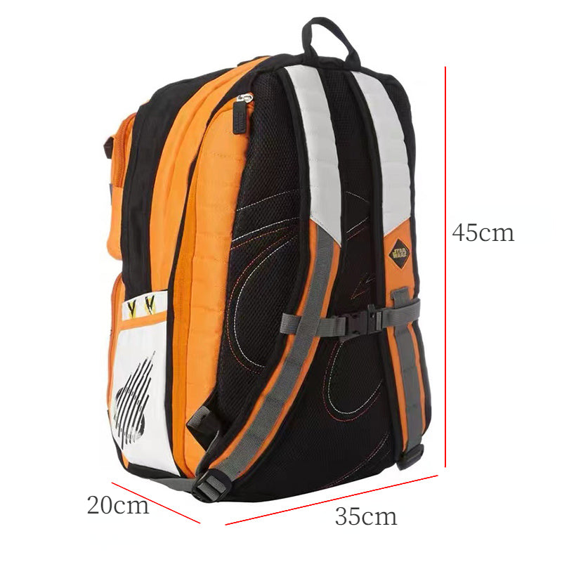 Disney Star Wars Boba Fett Mandalorian Backpack | Large Capacity Laptop & Travel Bag for Boys, Anime School Bag