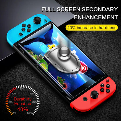 SmartDevil HD Tempered Glass Screen Protector – Full Cover for Nintendo Switch, Switch Lite & OLED