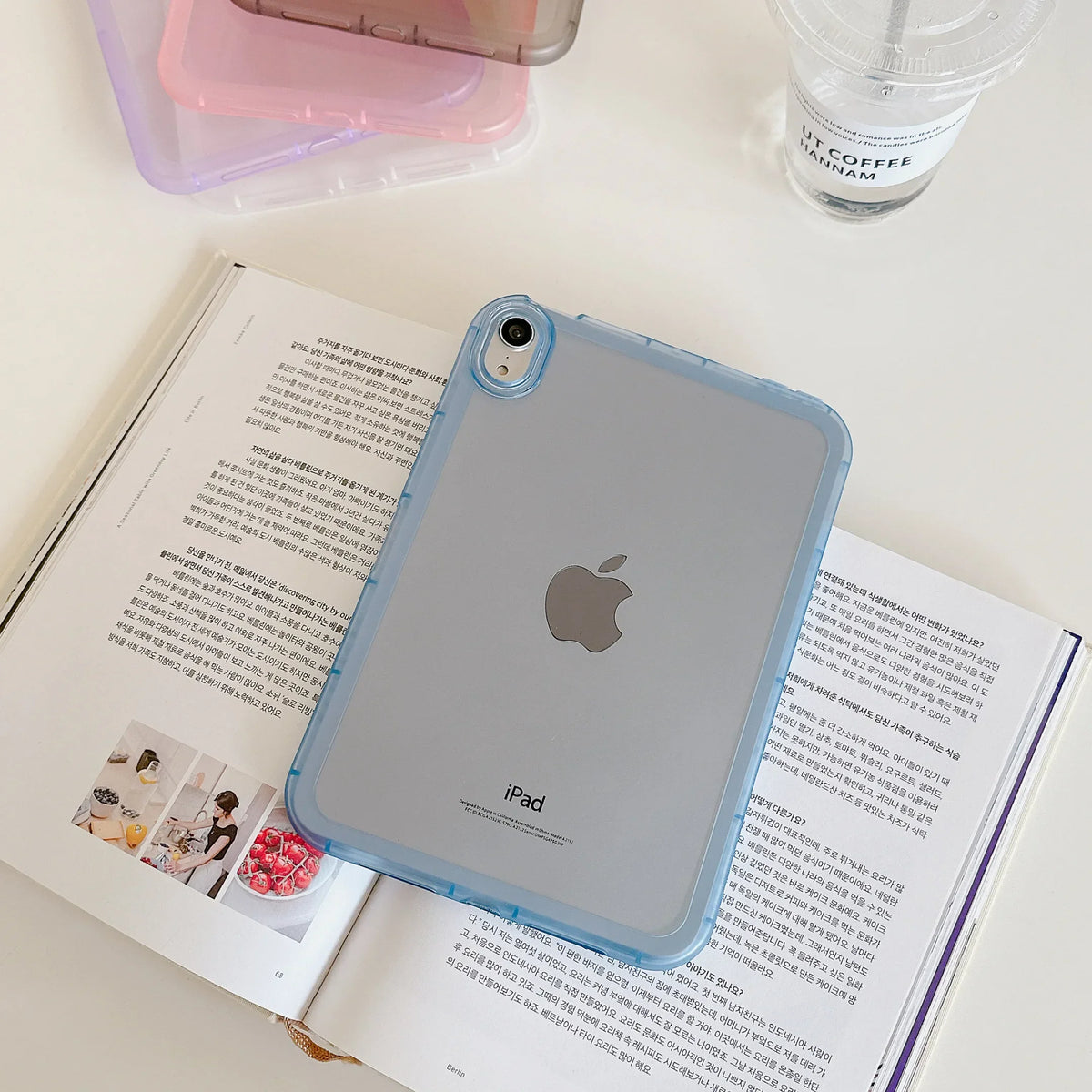 Transparent iPad Mini Case - Slim Protective Cover for Mini 1st–6th Gen Models A1432–A2568