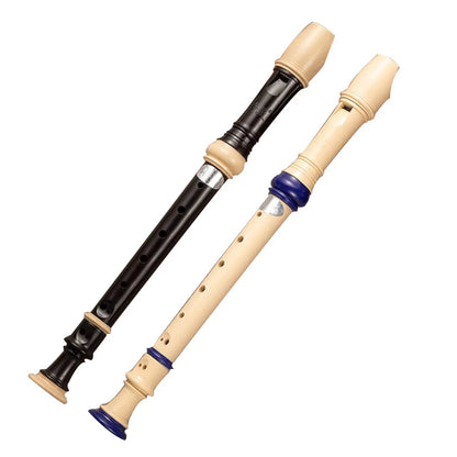 Professional 8-Hole Treble Flute – Soprano Recorder Clarinet, Adjustable, Food-Grade ABS, Non-Toxic Black Sound