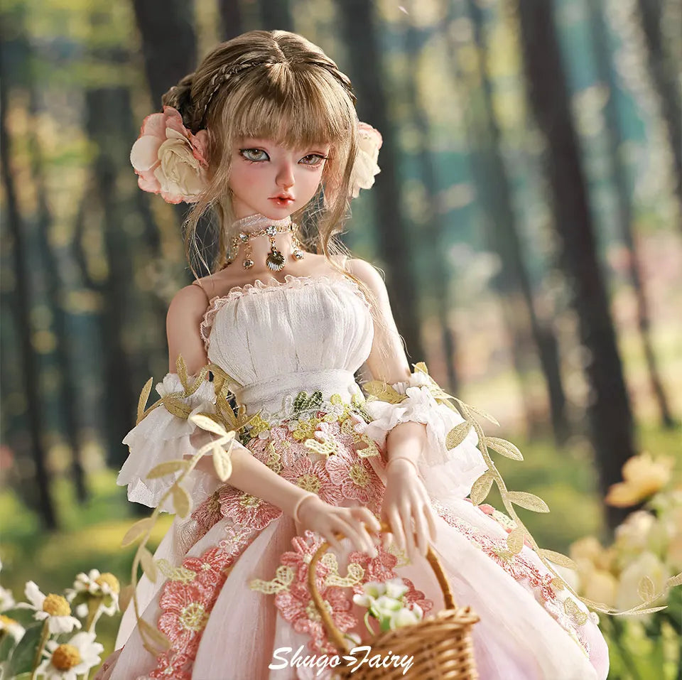 Sakina 1/4 Bariy Flower Jellyfish Resin Ball-Jointed Doll – Fullset Fantasy Art Toy Gift for Girls