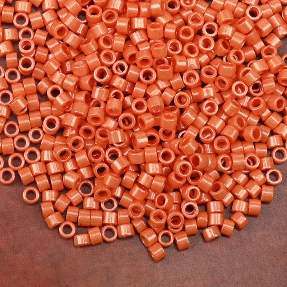 2.5mm Mini Glass Cylinder Beads – Antique Pearl Color Craft Beads for DIY Bracelets & Necklaces Jewelry Making Accessories